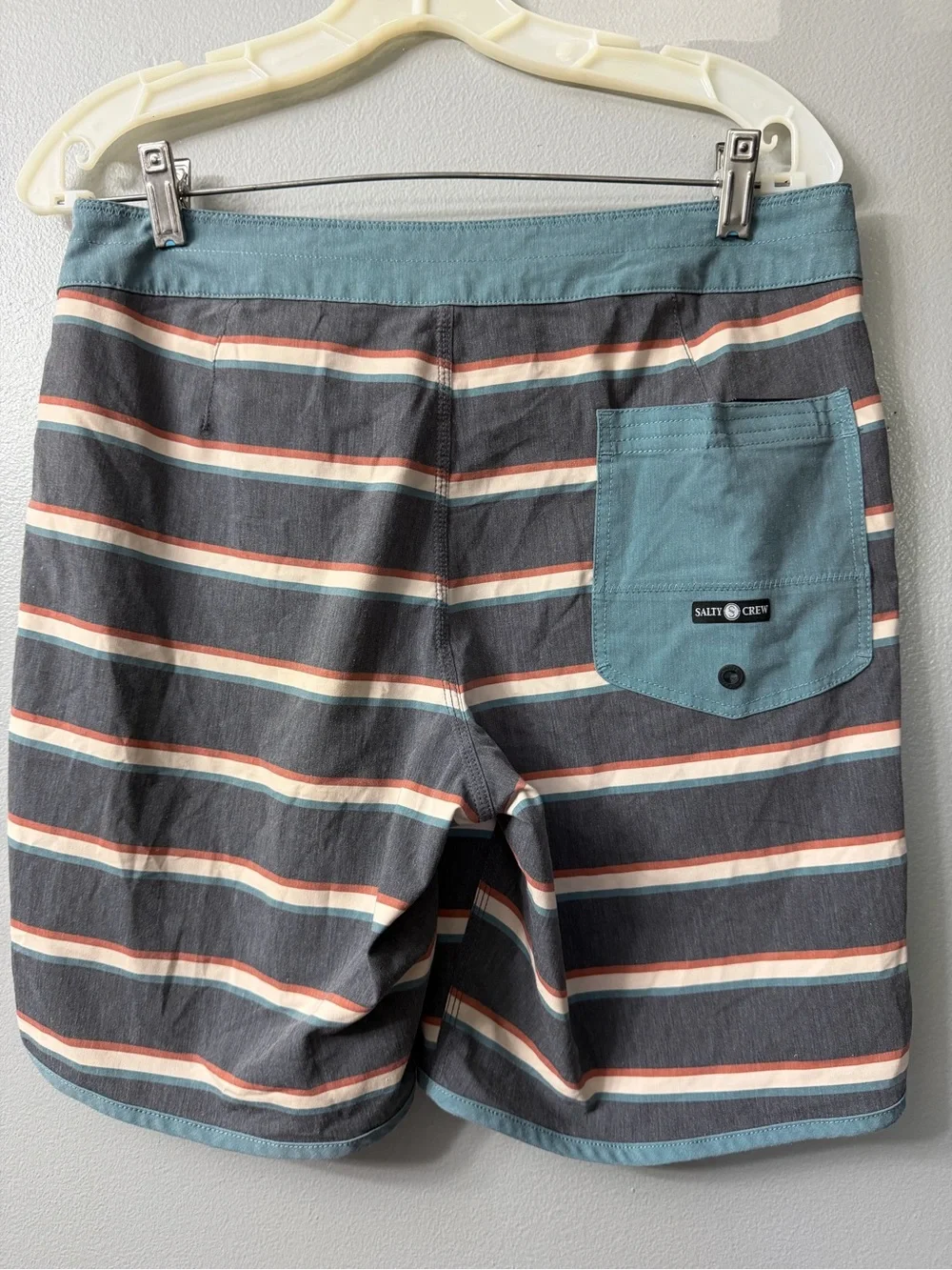Salty Crew  Striped Board Shorts 30